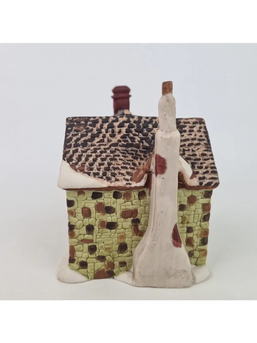 Department 56 Dickens Village Stone Lighted Porcelain House Vntg GT2